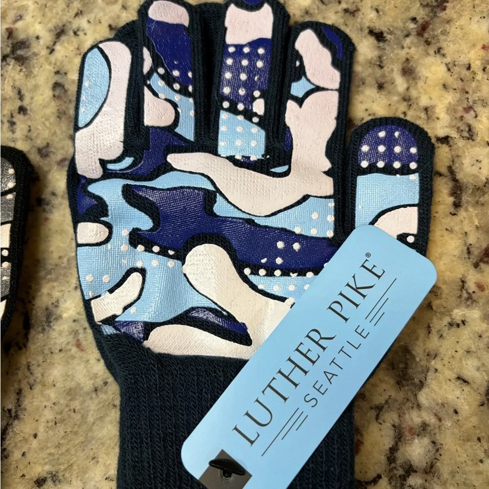 Kids' Camouflage Mittens - Black, Blue, Gray 3 Pack